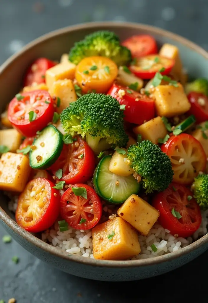 28 Healthy Dinner Recipes for Picky Eaters the Whole Family Will Enjoy - 11. Vegetable Stir-Fry with Tofu