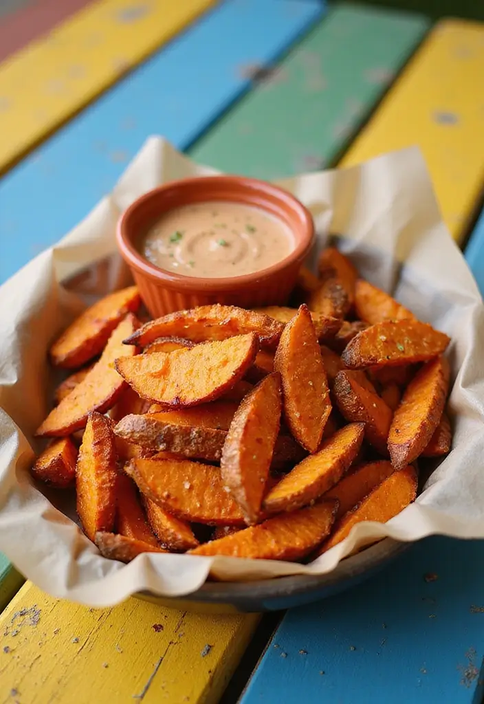 28 Healthy Dinner Recipes for Picky Eaters the Whole Family Will Enjoy - 20. Baked Sweet Potato Fries