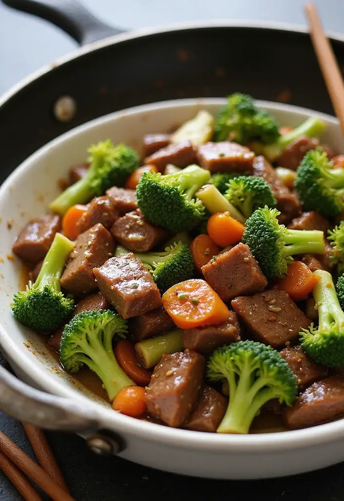 28 Healthy Dinner Recipes for Two That Are Quick and Easy - 14. Beef and Broccoli Stir-Fry