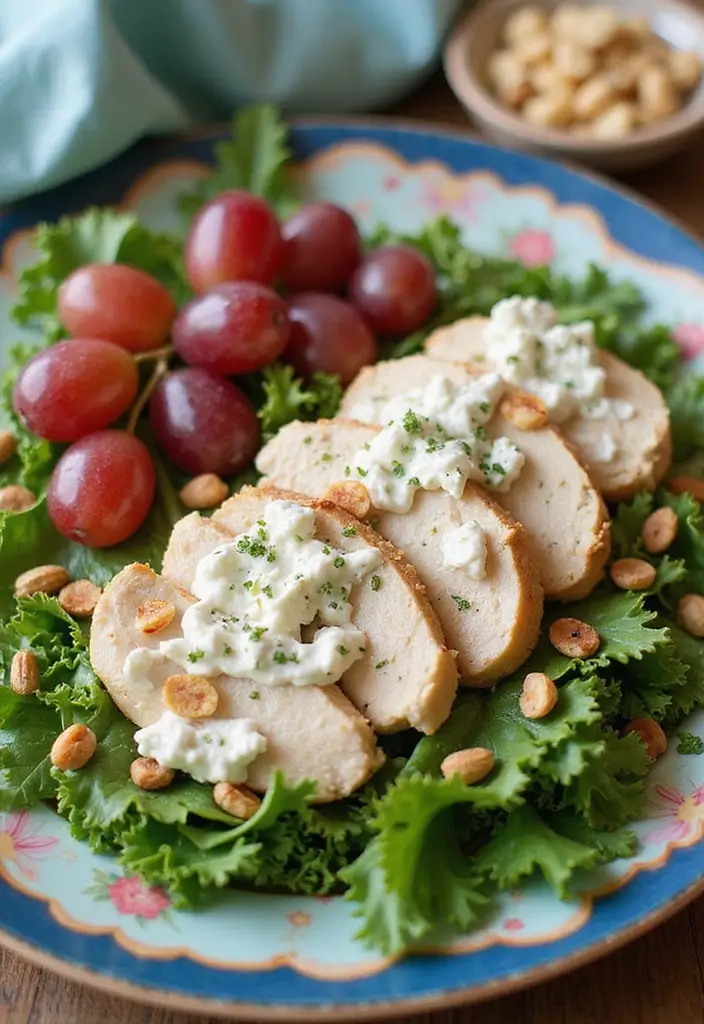 28 Healthy Dinner Recipes for Two That Are Quick and Easy - 18. Greek Yogurt Chicken Salad