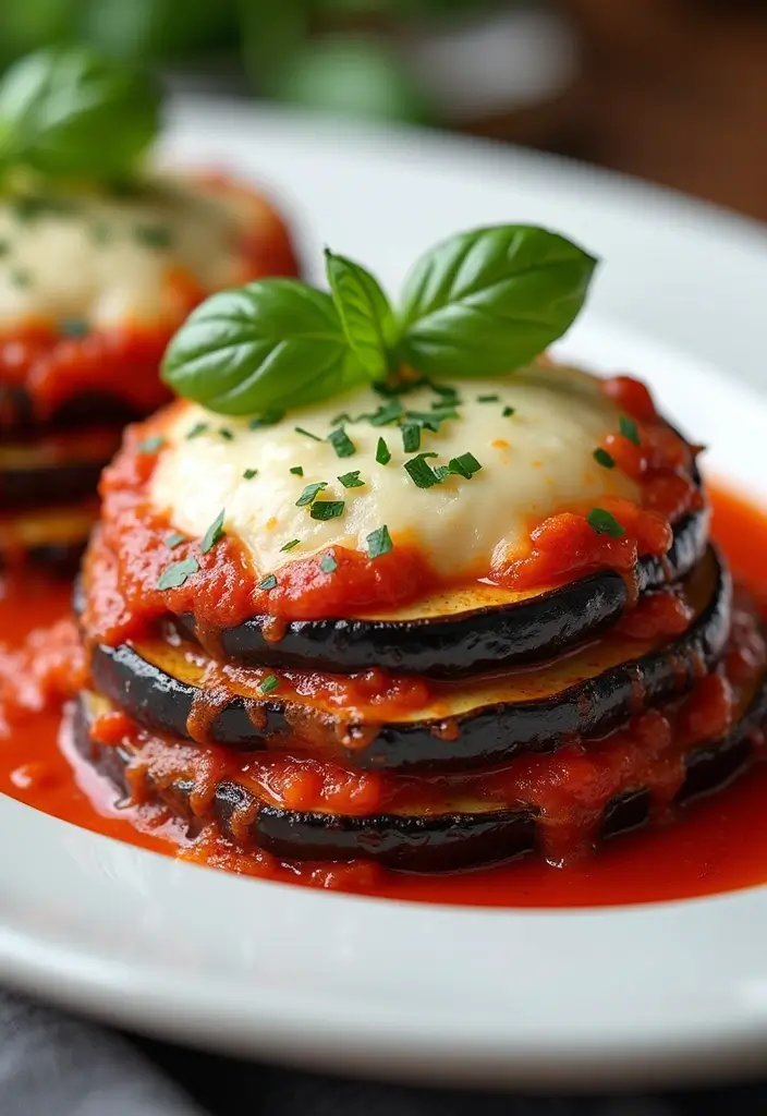 28 Healthy Dinner Recipes for Two That Are Quick and Easy - 20. Eggplant Parmesan