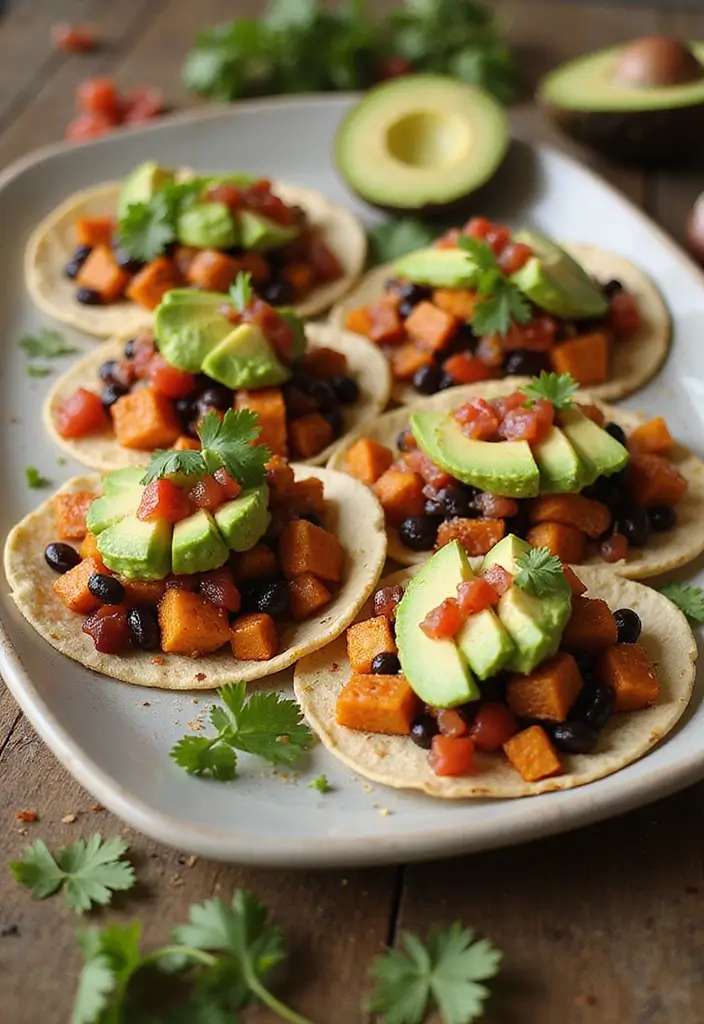 28 Healthy Dinner Recipes for Two That Are Quick and Easy - 6. Sweet Potato and Black Bean Tacos