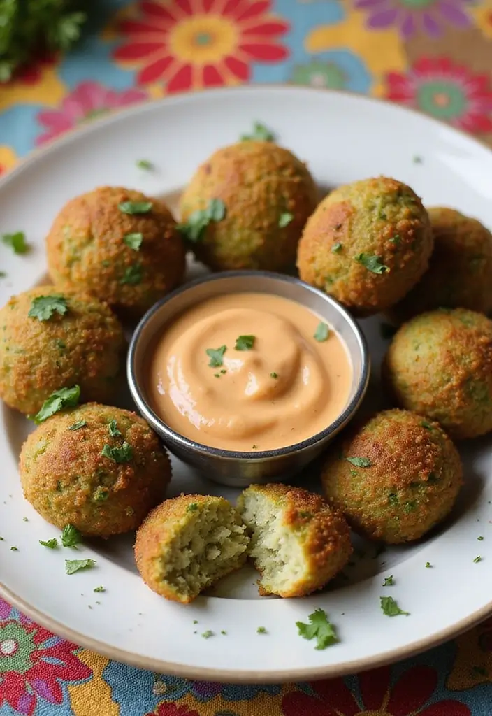 28 Healthy Fall Dinner Recipes for Clean Eating Comfort - 11. Baked Falafel with Tahini Sauce