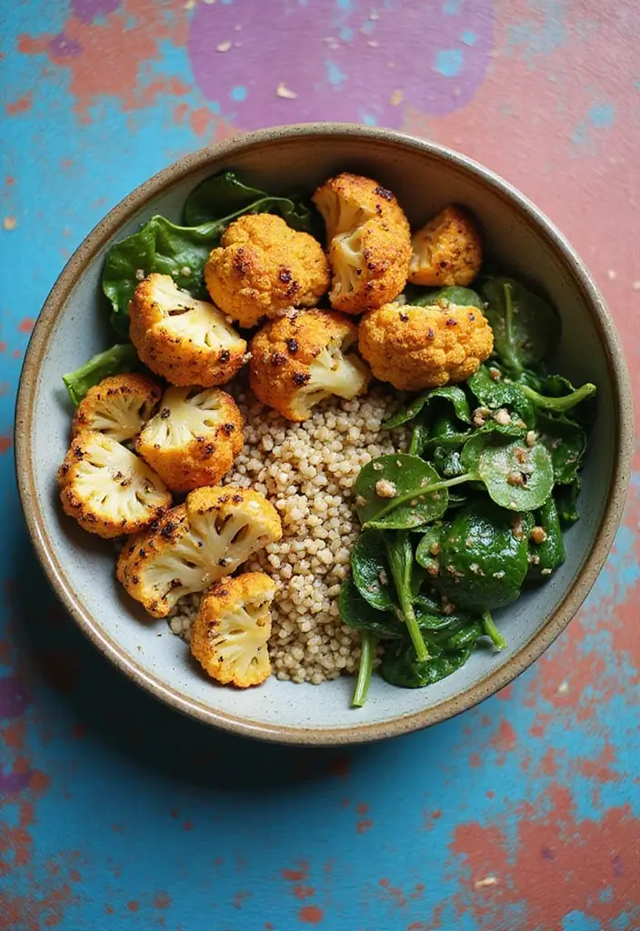 28 Healthy Fall Dinner Recipes for Clean Eating Comfort - 7. Cauliflower and Tahini Buddha Bowl
