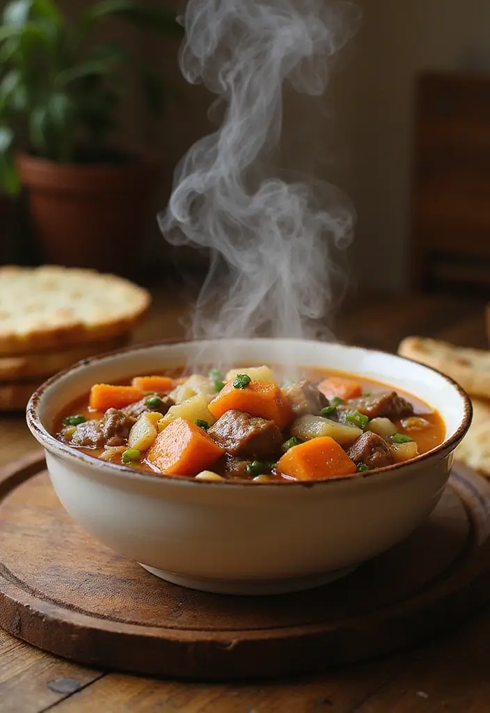 28 Healthy Ground Beef Recipes for Clean Eating Dinners - 18. Beef & Vegetable Soup
