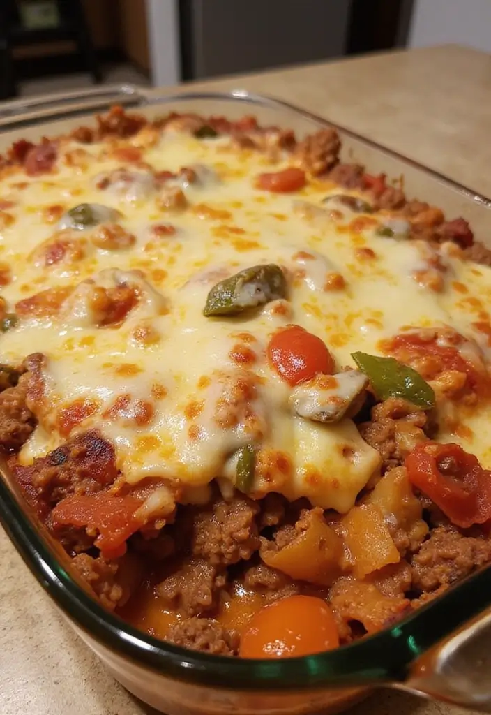 28 Healthy Ground Beef Recipes for Clean Eating Dinners - 3. Italian Beef & Vegetable Bake