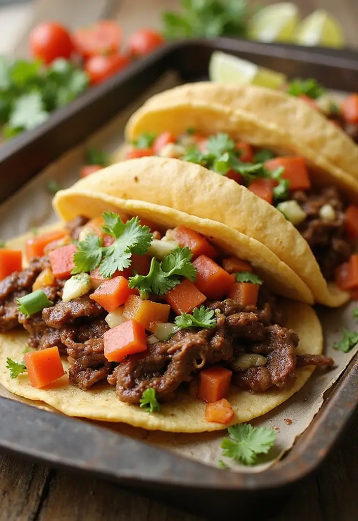30 Easy 3 Ingredient Ground Beef Dinner Recipes - 21. Beef Tacos