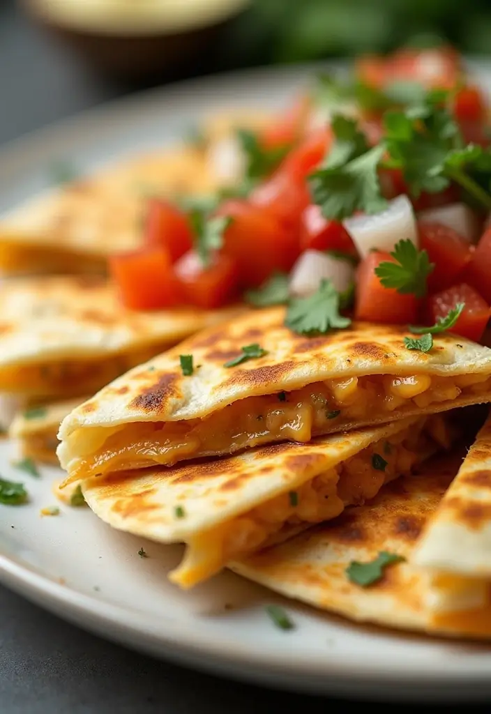 30 Easy Dinner Recipes for Picky Eaters That Actually Work - 1. Cheesy Chicken Quesadillas