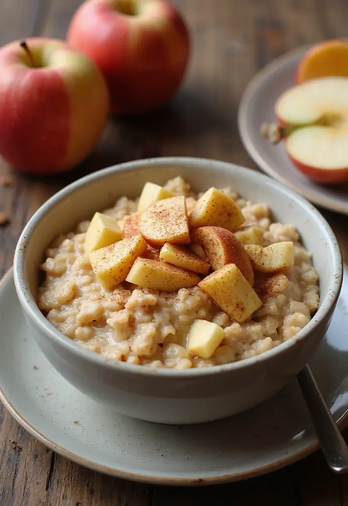 30 Easy Dinner Recipes for Picky Eaters That Actually Work - 20. Apple Cinnamon Oatmeal