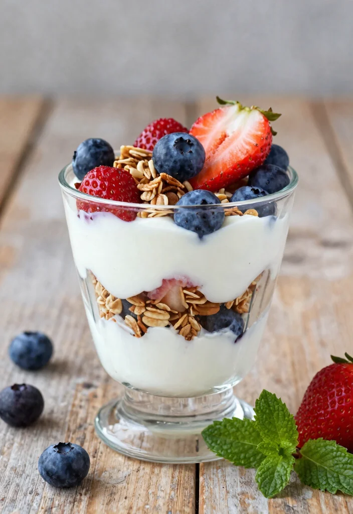 10 Easy Dessert Cup Recipes for Quick No Bake Treats 1. Berry Yogurt Parfait 0