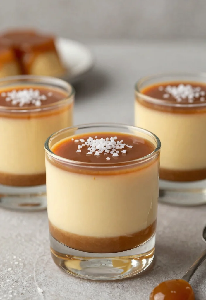 10 Easy Dessert Cup Recipes for Quick No Bake Treats 10. Salted Caramel Pudding Cups 0