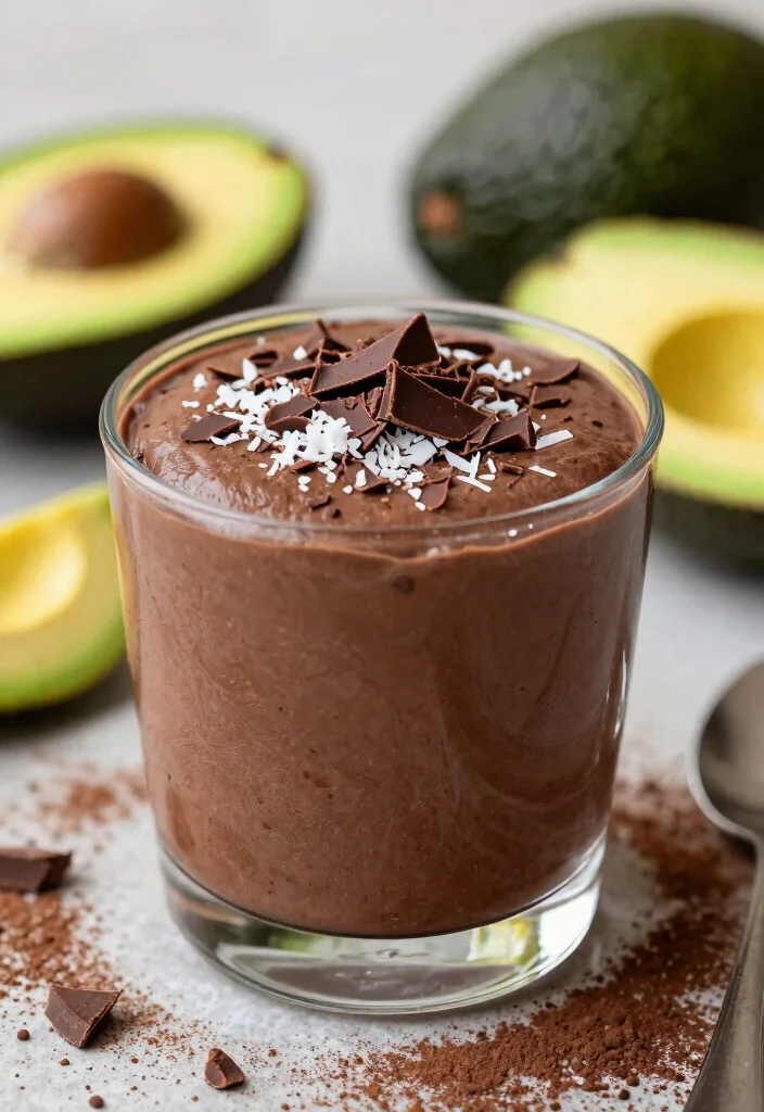 10 Easy Dessert Cup Recipes for Quick No Bake Treats 2. Chocolate Avocado Mousse 0