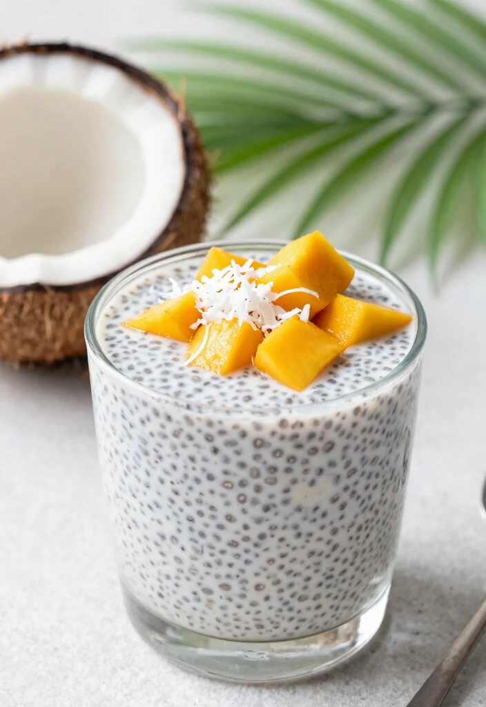 10 Easy Dessert Cup Recipes for Quick No Bake Treats 3. Coconut Chia Seed Pudding 0