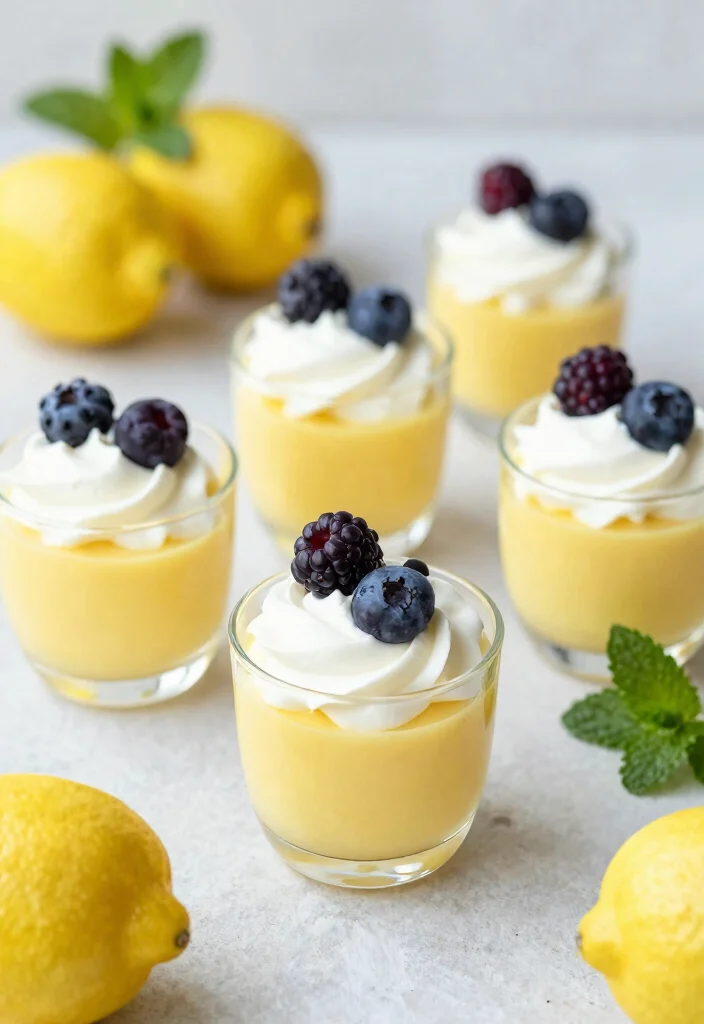 10 Easy Dessert Cup Recipes for Quick No Bake Treats 8. Lemon Curd Cups 0