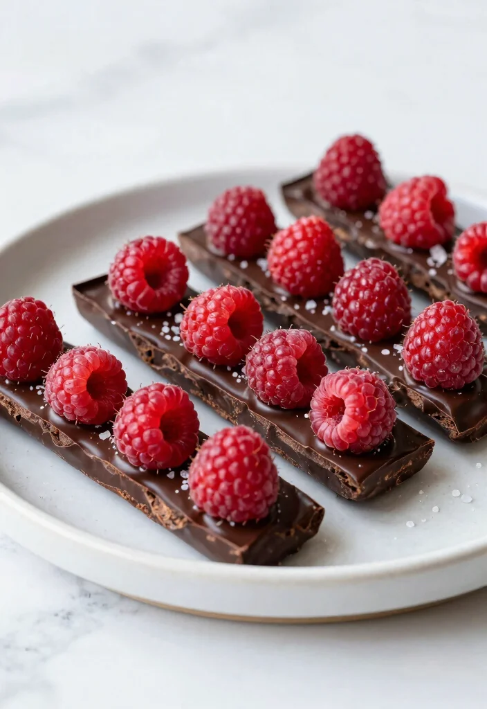 10 Healthy Cocoa Powder Recipes for Clean Chocolate Flavor 10. Dark Chocolate Raspberry Bark 0