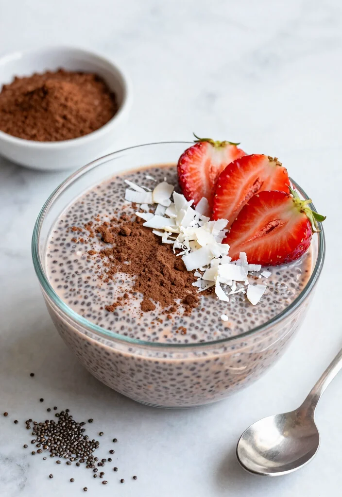 10 Healthy Cocoa Powder Recipes for Clean Chocolate Flavor 4. Cocoa Powder Chia Seed Pudding 0