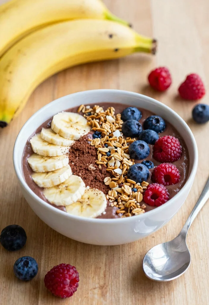 10 Healthy Cocoa Powder Recipes for Clean Chocolate Flavor 7. Cocoa Powder Smoothie Bowl 0
