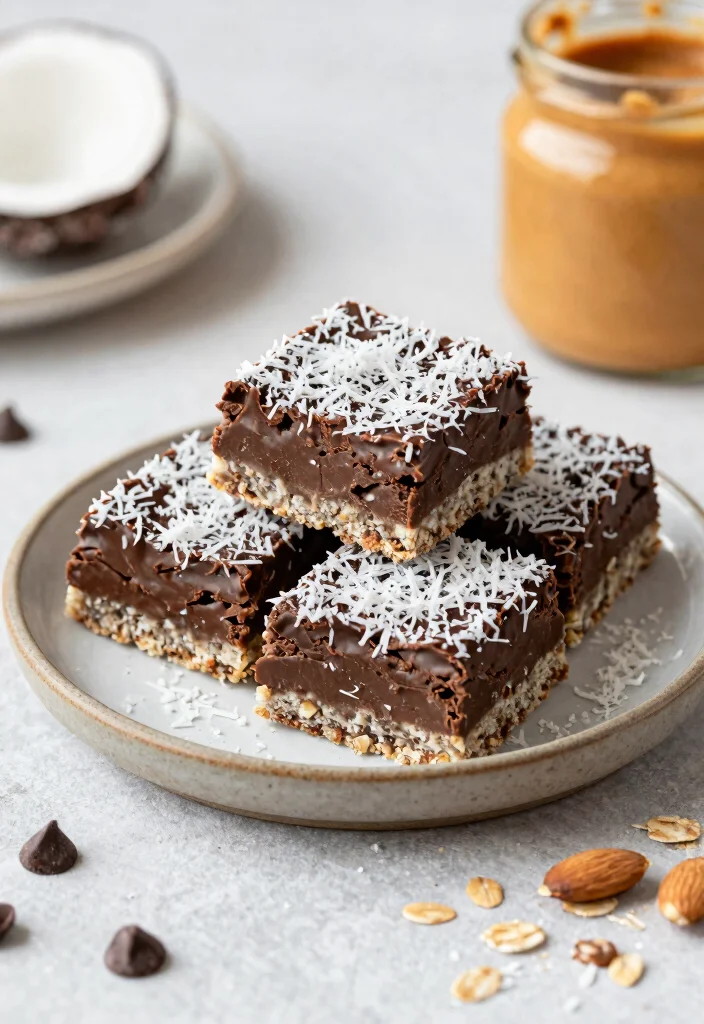 10 Healthy Cocoa Powder Recipes for Clean Chocolate Flavor 8. Chocolate Coconut Energy Bars 0
