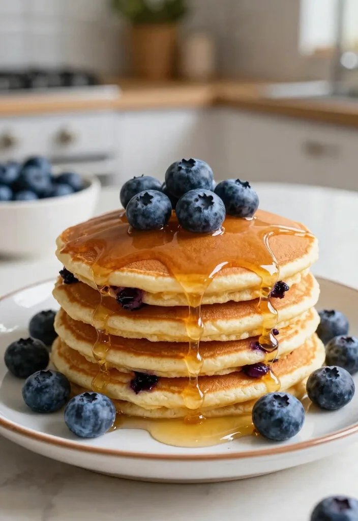 10 Healthy Frozen Blueberry Recipes for Easy Antioxidant Boosts 56 10 Healthy Frozen Blueberry Recipes for Easy Antioxidant Boosts 6. Healthy Blueberry Pancakes 0