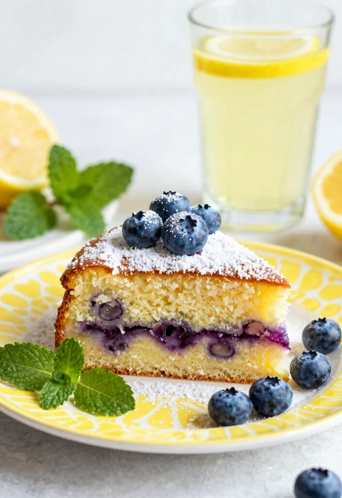 10 Keto Coffee Cake Recipes for Low Carb Brunch Treats 10. Coconut Flour Lemon Blueberry Cake 0