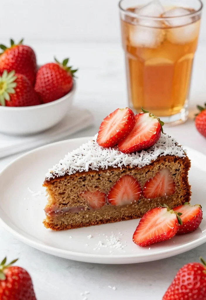 10 Keto Coffee Cake Recipes for Low Carb Brunch Treats 6. Strawberry Coconut Keto Coffee Cake 0