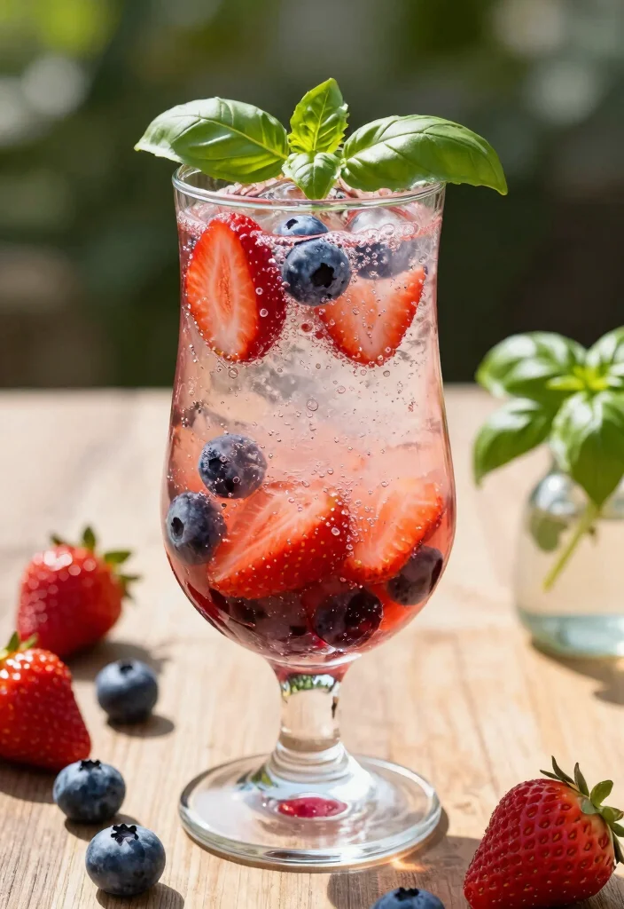 10 Keto Drink Recipes for Refreshing Low Carb Sips 2. Berry Basil Fizz 0