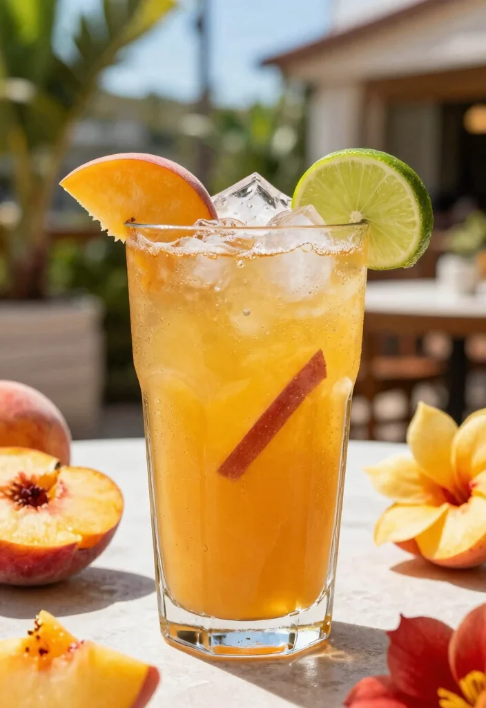10 Keto Drink Recipes for Refreshing Low Carb Sips 6. Tropical Peach Iced Tea 0