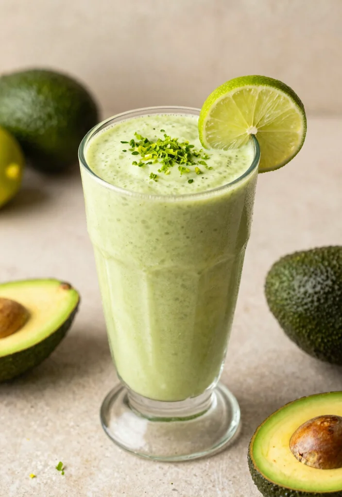 10 Keto Drink Recipes for Refreshing Low Carb Sips 8. Creamy Avocado Smoothie 0