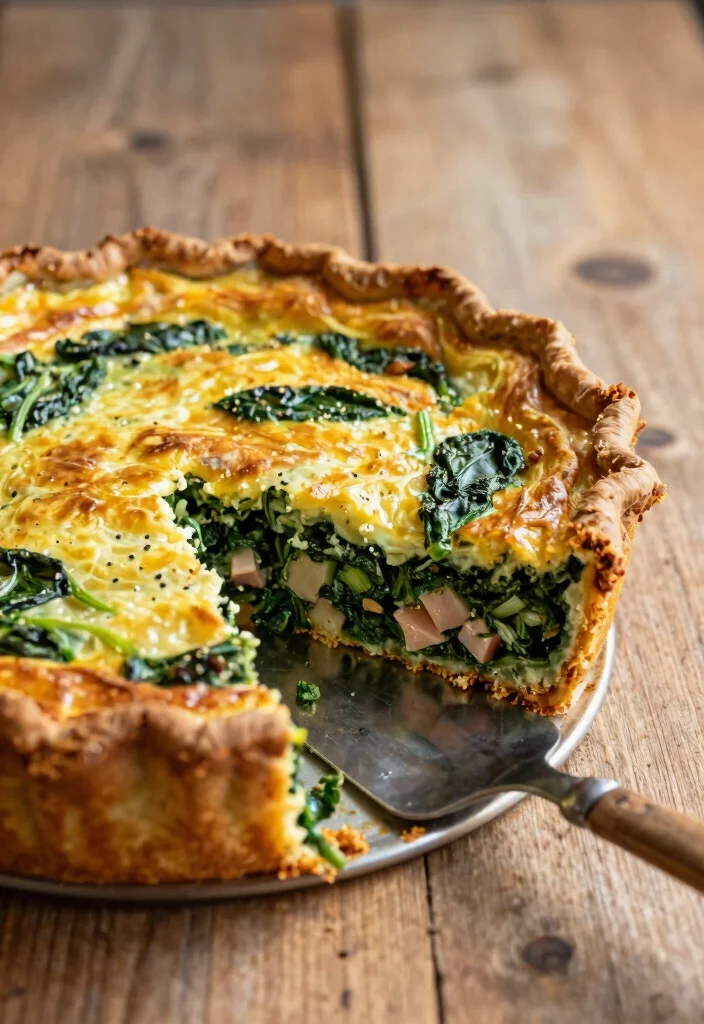 10 Keto Ham Casserole Recipes for Comfort Style Low Carb Meals 10. Spinach and Ham Quiche Casserole 0