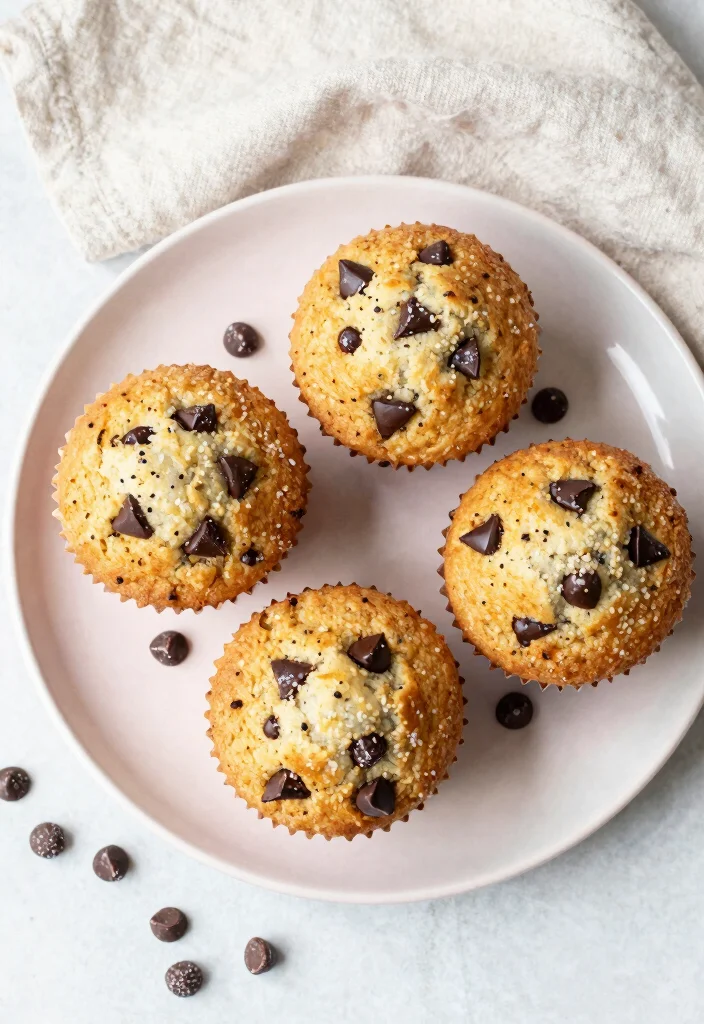 10 Keto Muffin Recipes for Easy Low Carb Baking 2. Coconut Flour Chocolate Chip Muffins 0