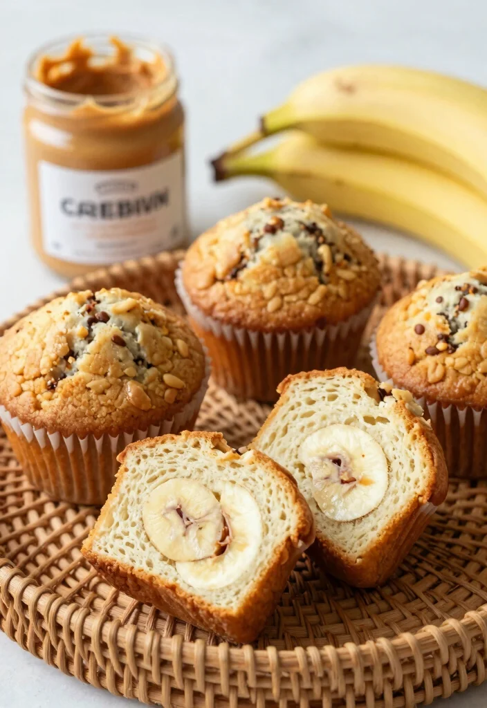10 Keto Muffin Recipes for Easy Low Carb Baking 6. Peanut Butter Banana Muffins 0