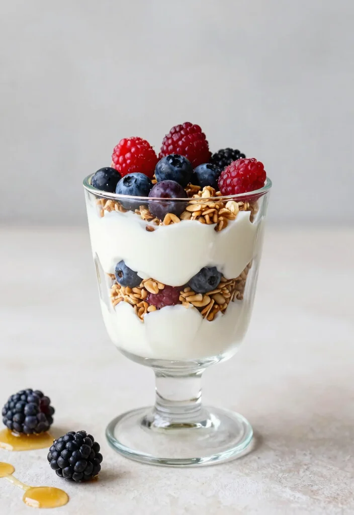 10 Quick Healthy Dessert Recipes for Smart Sweet Cravings 12 10 Quick Healthy Dessert Recipes for Smart Sweet Cravings 2. Yogurt Parfait with Berries 0