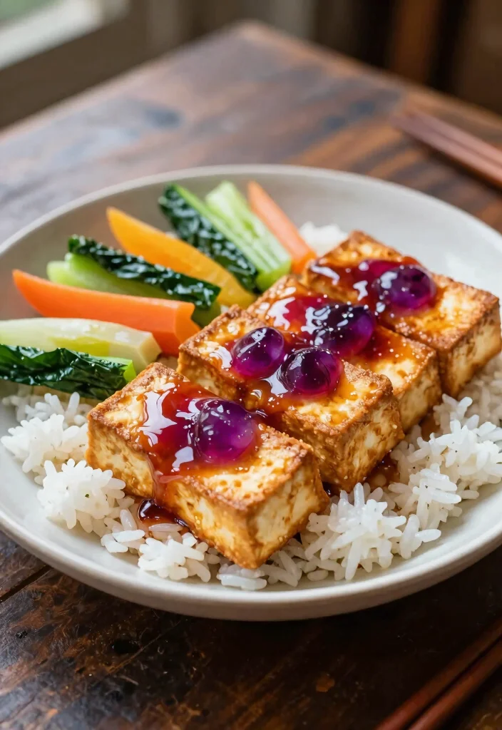 10 Vegan Plum Recipes for Sweet and Savory Dishes 9. Plum Glazed Tofu 0