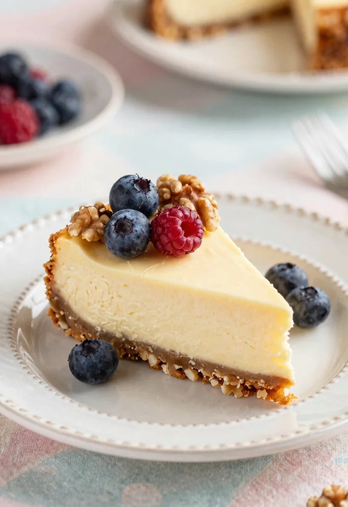 10 Vegan Walnut Recipes for Rich Nutty Texture 12 10 Vegan Walnut Recipes for Rich Nutty Texture 2. Creamy Walnut Vegan Cheesecake 0