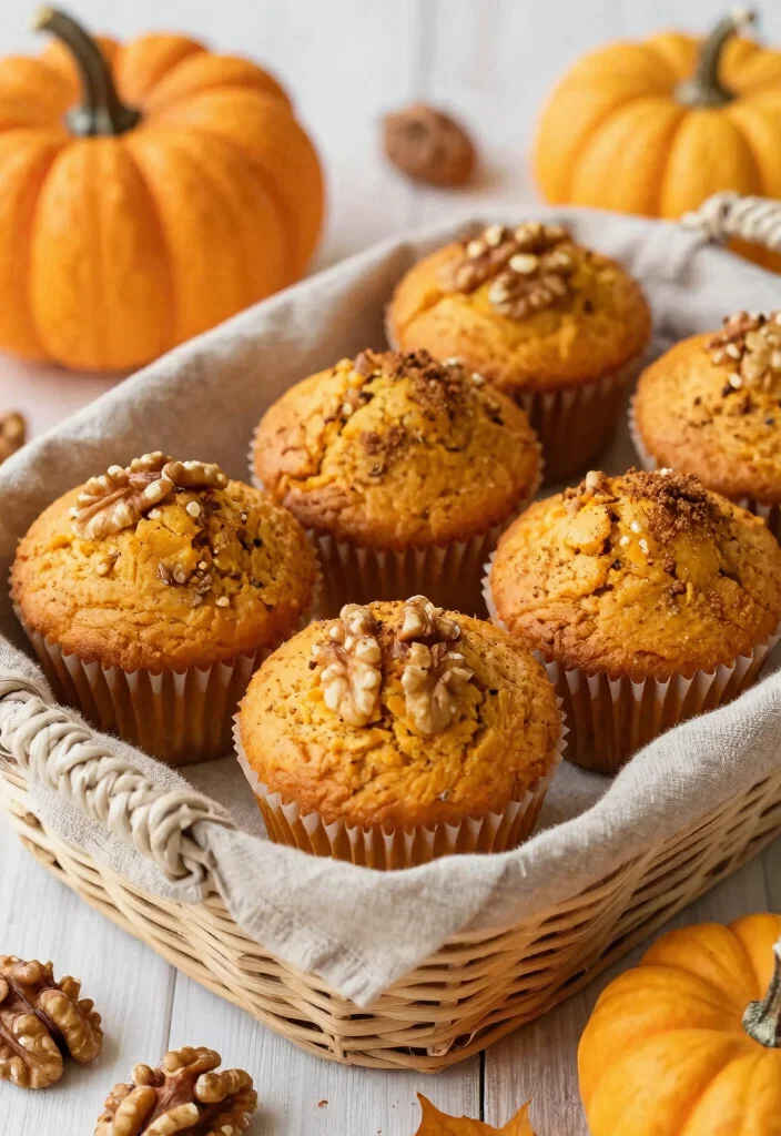10 Vegan Walnut Recipes for Rich Nutty Texture 77 10 Vegan Walnut Recipes for Rich Nutty Texture 8. Spiced Walnut Pumpkin Muffins 0