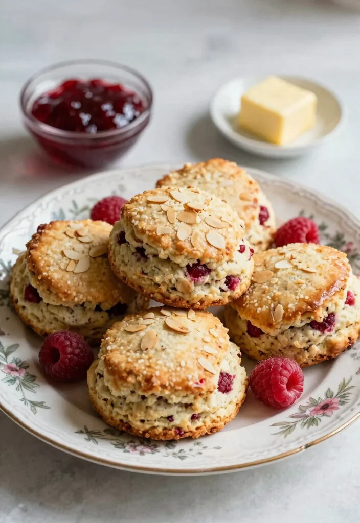 12 Biscuit Dessert Recipes for Simple Comfort Baking 122 12 Biscuit Dessert Recipes for Simple Comfort Baking 12. Raspberry Almond Biscuit Scones 0