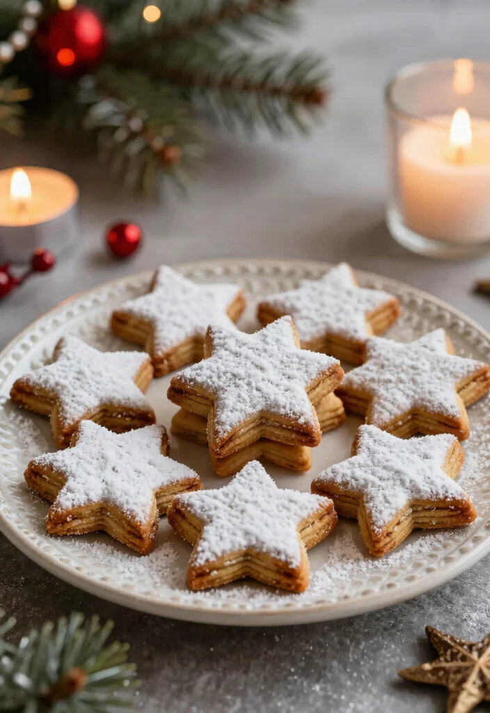 12 German Dessert Recipes with Classic European Flavor 111 12 German Dessert Recipes with Classic European Flavor 11. Zimtsterne Cinnamon Stars 0