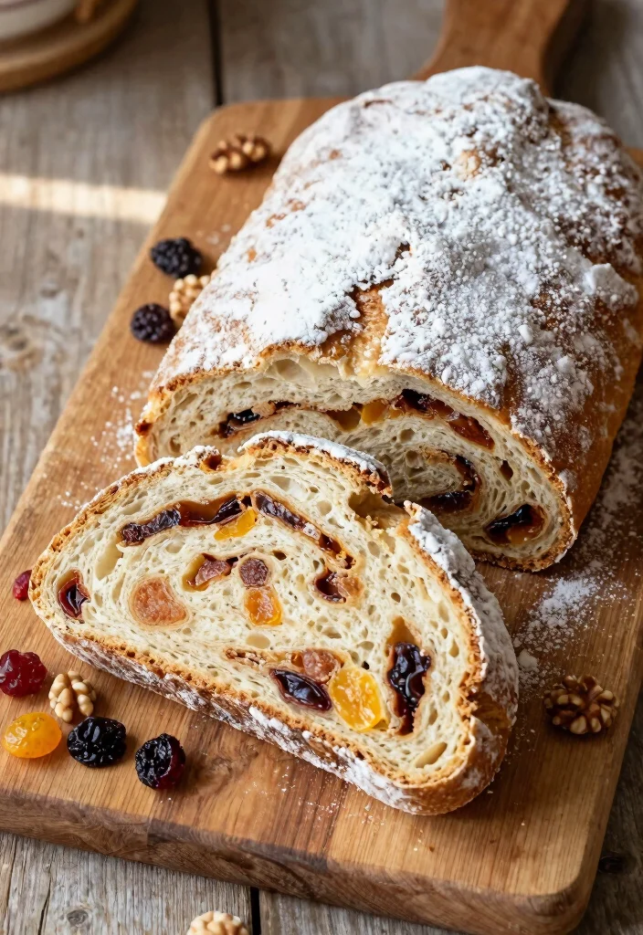 12 German Dessert Recipes with Classic European Flavor 12 12 German Dessert Recipes with Classic European Flavor 2. Stollen 0