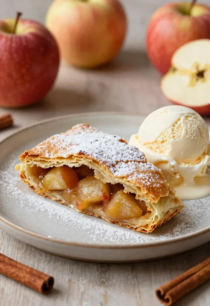 12 German Dessert Recipes with Classic European Flavor 34 12 German Dessert Recipes with Classic European Flavor 4. Apfelstrudel Apple Strudel 0