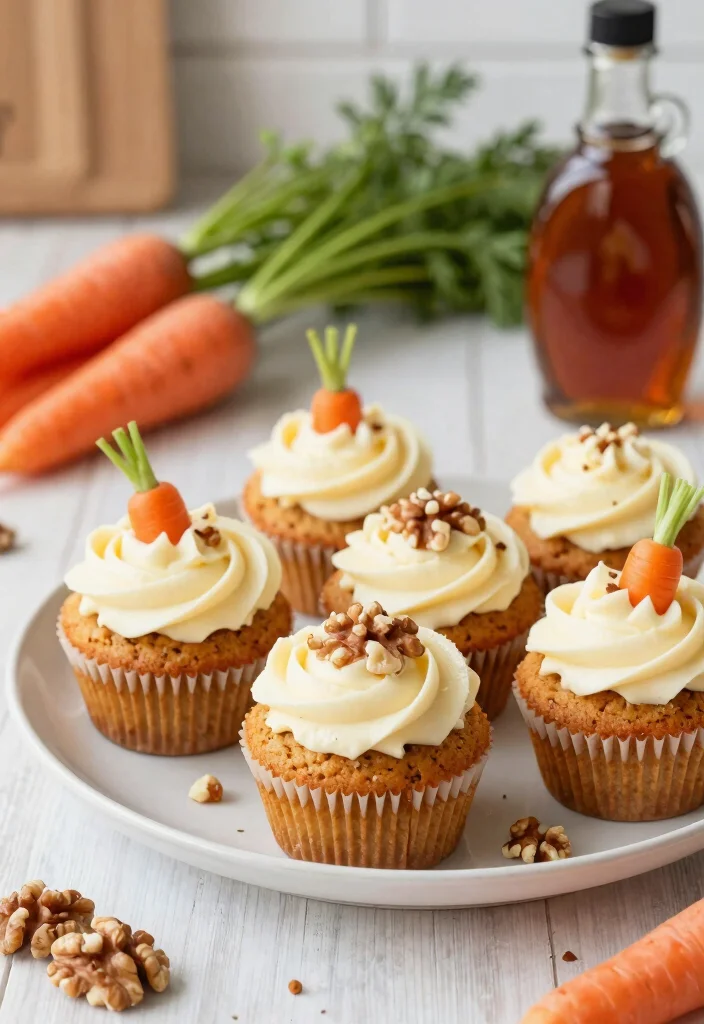 12 Healthy Breakfast Muffin Recipes for Easy Meal Prep 7. Carrot Cake Muffins 0