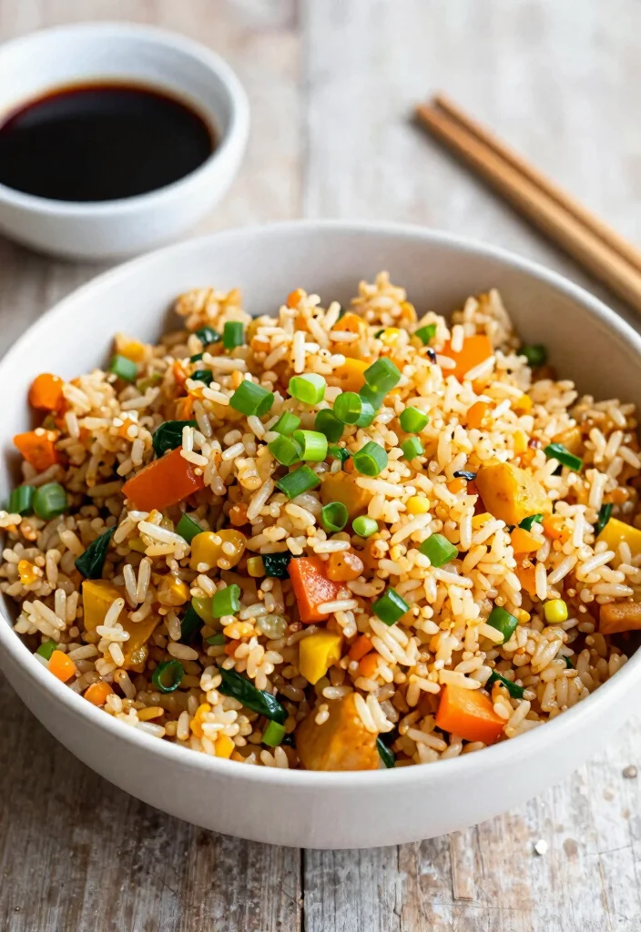 12 Healthy College Recipes for Easy Budget Friendly Meals 10. Easy Veggie Fried Rice 0