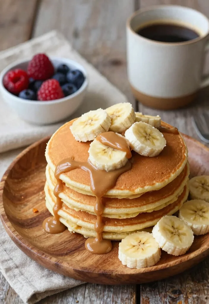 12 Healthy College Recipes for Easy Budget Friendly Meals 8. Banana Pancakes with Nut Butter 0