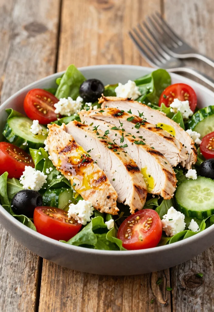 12 Healthy Keto Recipes for Clean Low Carb Eating 56 12 Healthy Keto Recipes for Clean Low Carb Eating 6. Greek Salad with Grilled Chicken 0