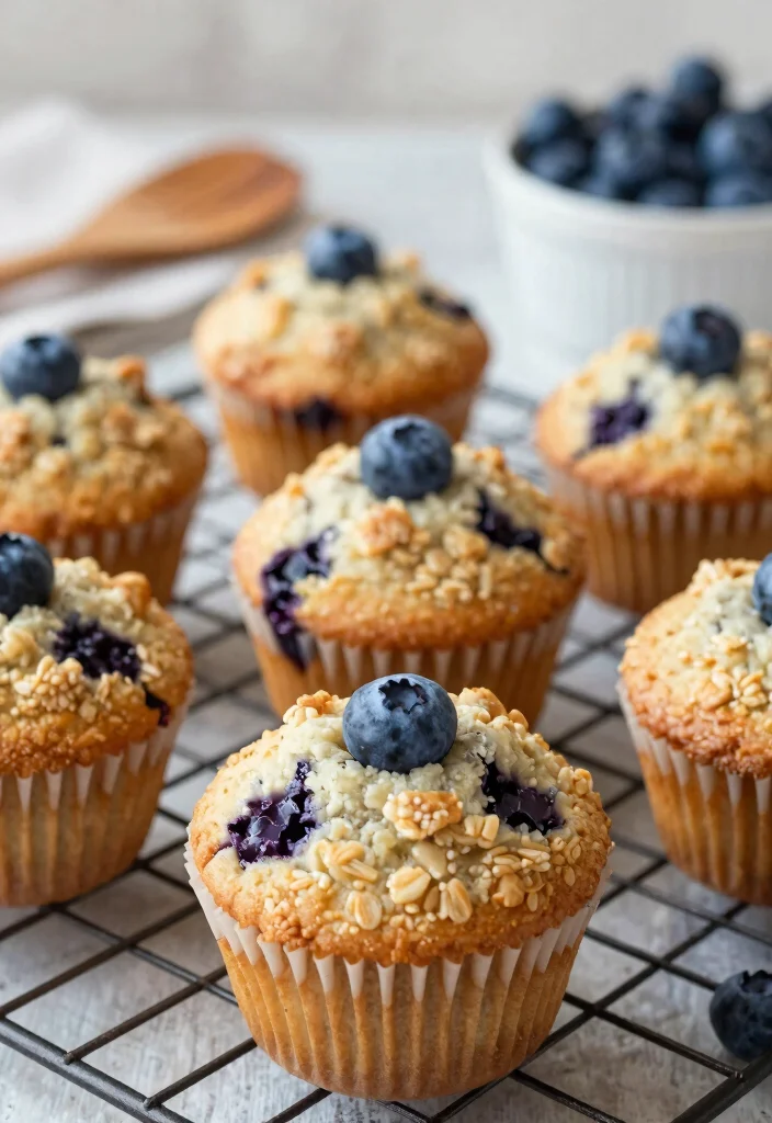12 Healthy Muffin Recipes for Wholesome Snacking 1. Blueberry Oatmeal Muffins 0