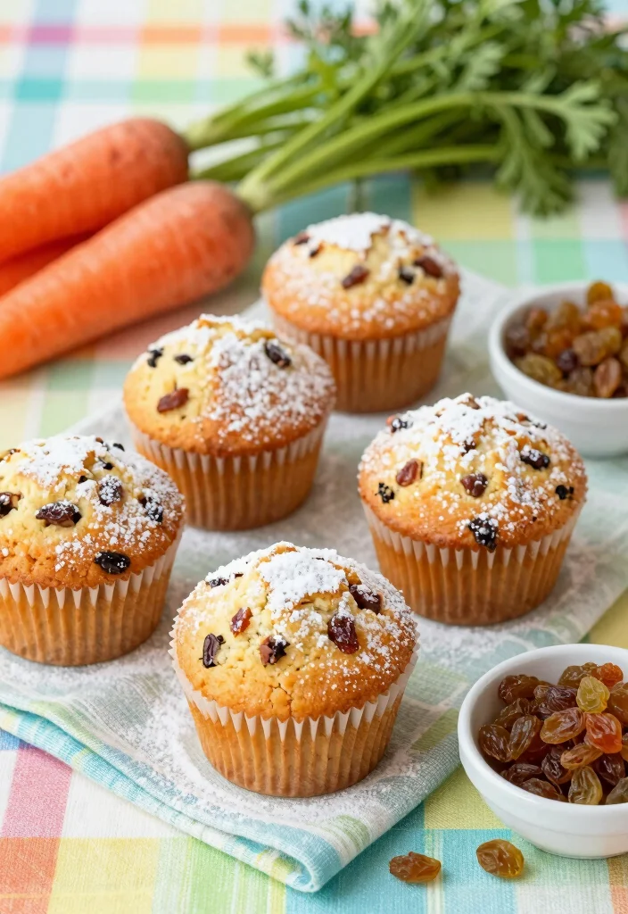 12 Healthy Muffin Recipes for Wholesome Snacking 10. Carrot Raisin Muffins 0