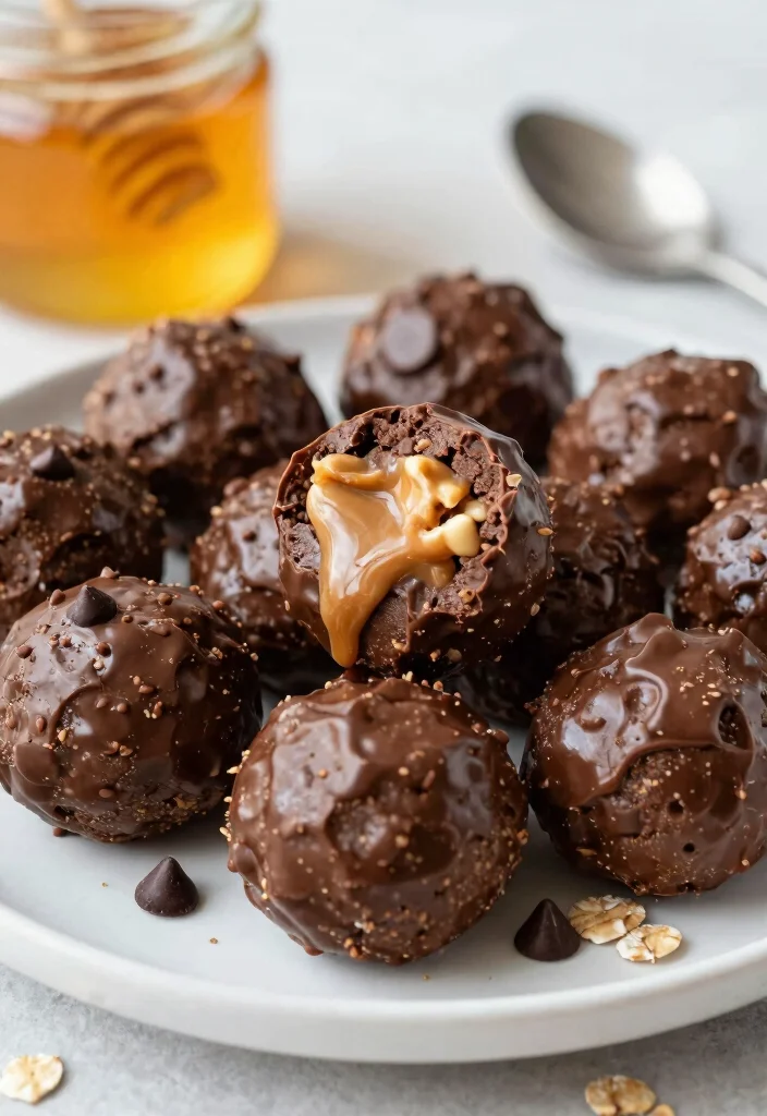 12 Healthy Sweet Snack Recipes for Guilt Free Bites 1 12 Healthy Sweet Snack Recipes for Guilt Free Bites 1. No Bake Chocolate Peanut Butter Energy Bites 0