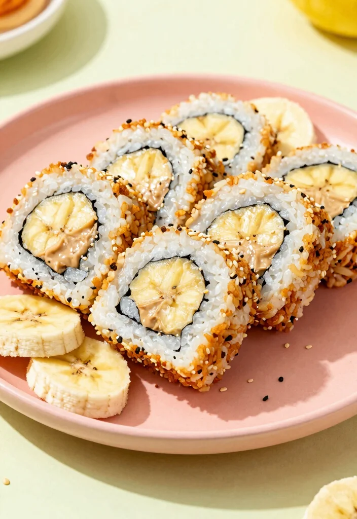 12 Healthy Sweet Snack Recipes for Guilt Free Bites 122 12 Healthy Sweet Snack Recipes for Guilt Free Bites 12. Nut Butter Banana Sushi 0