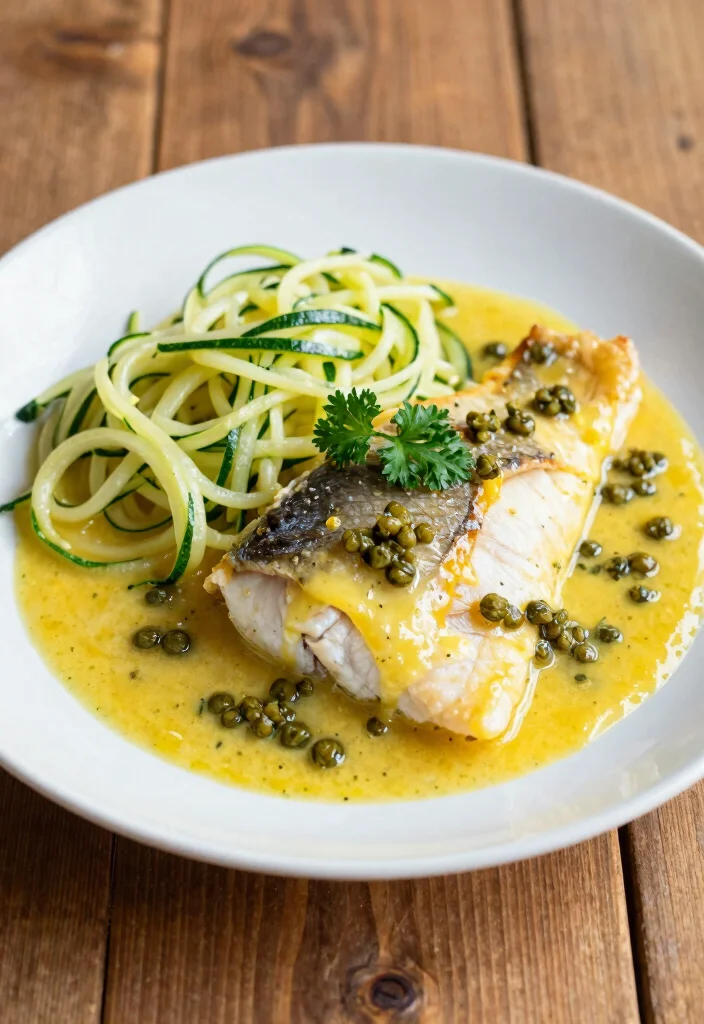 12 Keto Fish Recipes for Light Protein Packed Dinners 11. Fish Piccata 0