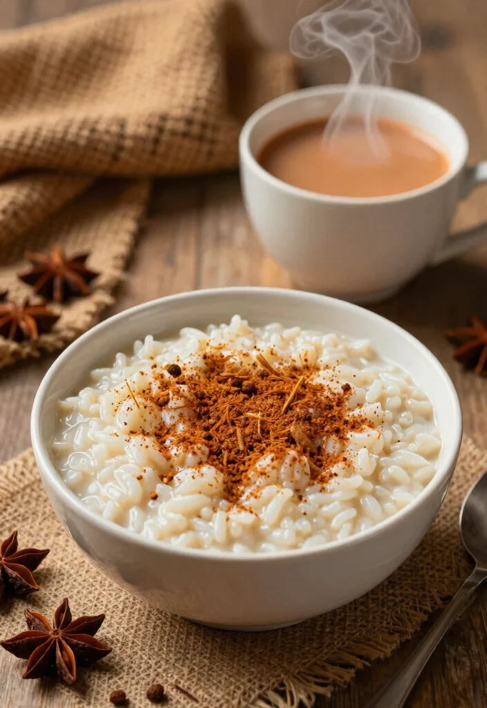 12 Rice Dessert Recipes for Creamy Comfort Sweets 9. Chai Spiced Rice Pudding 0