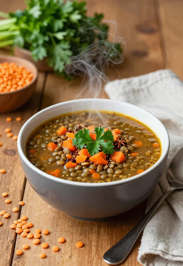 12 Vegan Bean Soup Recipes for Hearty Plant Based Bowls 2. Hearty Vegan Lentil Soup 0